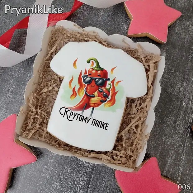 Пряник футболка (10-10 см.)